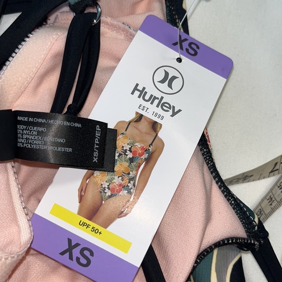 HURLEY One Piece Swimsuit Sz XS - Picture 12 of 12